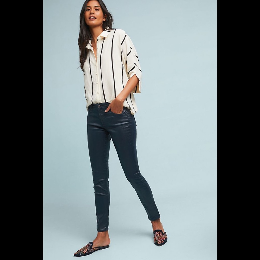 Perfect ConditionAG FarrahMidriseFauxLeather pants
